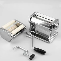 Goedkoop 🎁 Merkloos Pastamaker - Inclusief Ravioli Maker - Inclusief Werkbladklem - Pasta Machine - Pasta - RVS - Roestvrijstaal - Ravioli - Keukenmachine - Koken - Kerst - Sinterklaas - Cadeau - Pastamachine ❤️