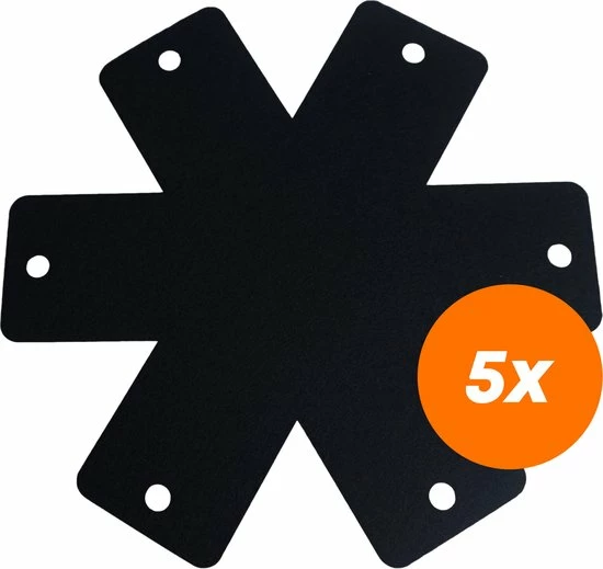Nieuw π YUGN BLACK Panbeschermers Set Pannenbeschermer 5 Stuks - Panbeschermer Pan Onderzetter 38 Cm - Geschikt Voor Alle Pannen - Cadeau Tip - Sinterklaas - Black Friday - Kerst π 1 Nieuw π YUGN BLACK Panbeschermers Set Pannenbeschermer 5 Stuks - Panbeschermer Pan Onderzetter 38 Cm - Geschikt Voor Alle Pannen - Cadeau Tip - Sinterklaas - Black Friday - Kerst π