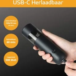 Korting 👍 Merkloos Gov Products Elektrische Peper- En Zoutmolen Set Hout Met Lampje - Pepermolen - Kruidenmolen 🤩 -T-fal winkle 550x529 1