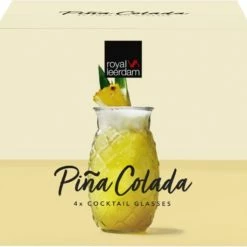 Aanbiedingen 🤩 Royal Leerdam - Pina Colada Glazen - 50.5cl - 4 Stuks 🤩