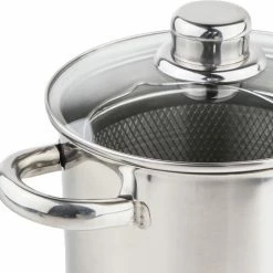 Coupon 😀 Haushalt RVS Aspergepan Met Glazen Deksel - 21 Cm - 4 Liter 🔔 -T-fal winkle 550x530 4