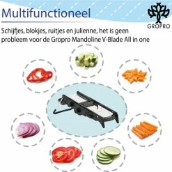 Begroting π Gropro Mandoline V-blade All In One - Centreer Mes - Roestvrij Staal - Julienne, Plakjes Of Blokjes - Keukensnijder - Snijmachine - Groentesnijder β€οΈ 14 Begroting π Gropro Mandoline V-blade All In One - Centreer Mes - Roestvrij Staal - Julienne, Plakjes Of Blokjes - Keukensnijder - Snijmachine - Groentesnijder β€οΈ -T-fal winkle 550x533 1
