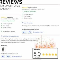 Promo 🔔 IRONCHEF Lavastenen Grill - Geschikt Voor Gasfornuis - Barbecue - BBQ - Grillplaat - Grilplaat - Bakplaat - Grillpan 👍 -T-fal winkle 550x533 2