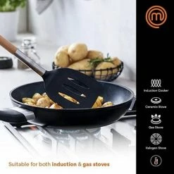Uitgang 💯 2 X MasterChef - Koekenpan - 24cm - Geschikt Voor Alle Warmtebronnen - PFOA-vrij 🌟 -T-fal winkle 550x538 3