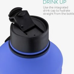 Kopen 😀 Navaris Enkelwandige Waterfles Van Rvs - Drinkfles - 2L - Extra Grote Roestvrijstalen Fles Met Drinkdop - Ideaal Tijdens Het Sporten - BPA-vrij 🎁 -T-fal winkle 550x540 1