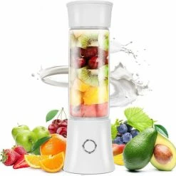 Nieuw 👍 Butles Blender - Smoothiemaker - To Go - Draadloos - Oplaadbaar - Inclusief Smoothie Beker - Draagbaar 🌟