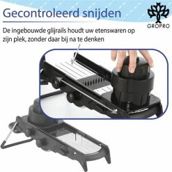 Begroting π Gropro Mandoline V-blade All In One - Centreer Mes - Roestvrij Staal - Julienne, Plakjes Of Blokjes - Keukensnijder - Snijmachine - Groentesnijder β€οΈ 16 Begroting π Gropro Mandoline V-blade All In One - Centreer Mes - Roestvrij Staal - Julienne, Plakjes Of Blokjes - Keukensnijder - Snijmachine - Groentesnijder β€οΈ -T-fal winkle 550x544 1