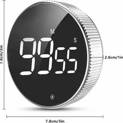 Goedkoopste 🧨 P-Repair Digitale Kookwekker - Smart Timer - LED Display - Magnetisch Met Handige Draaiknop 👏 -T-fal winkle 550x546 5