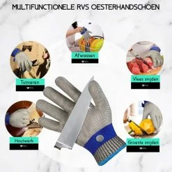 Aanbiedingen 🌟 TEN® - RVS Oesterhandschoen Maat XL Met Binnenhandschoen + Recepten EBook & Giftcard - Slagershandschoen - Snijbestendige Vlees Handschoenen - Oester Vis Seafood - Giftset/Cadeauverpakking 🔔 -T-fal winkle 550x549 11
