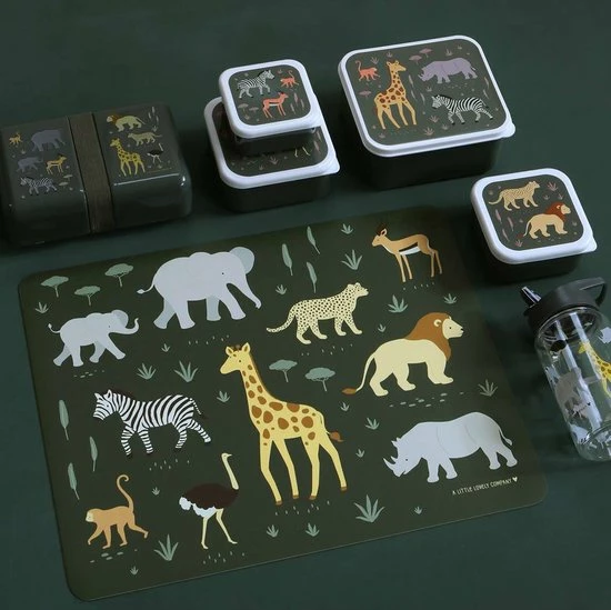 Beste Pirce π€© Placemat Voor Kinderen: Savanne - A Little Lovely Company π 4 Beste Pirce π€© Placemat Voor Kinderen: Savanne - A Little Lovely Company π - Afbeelding 4