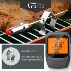 Top 10 🤩 Grillig - Pro Smart Vleesthermometer - Draadloze BBQ Thermometer Met 6 Sondes - Geschikt Voor BBQ - Oven - Grill - Formuis - Inclusief Batterij En App ⌛ -T-fal winkle 550x550 106