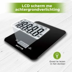 Groothandel π Witts Digitale Precisie Keuken Weegschaal – 1gr Tot 15 Kg – Tarra Functie – Elektrisch – Zwart 𧨠15 Groothandel π Witts Digitale Precisie Keuken Weegschaal – 1gr Tot 15 Kg – Tarra Functie – Elektrisch – Zwart 𧨠-T-fal winkle 550x550 13
