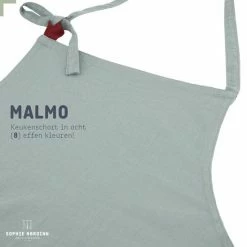 Beste deal 🎁 Sophie Nørdinn Schort Van Sophie Nordinn® - Keukenschort Malmö (Mintgroen) - Schorten Voor Vrouwen - 87 X 77 Cm 😀 -T-fal winkle 550x550 168