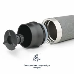 Gloednieuw 🧨 Blumtal Thermosbeker Classic - Lekvrij, BPA-Vrij En Vaatwasserbestendig - Hoge Kwaliteit Thermosfles Met Quick-Press Sluiting - Travel Mug 500 Ml - Zwart ❤️ -T-fal winkle 550x550 185