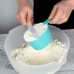 Beste Pirce 😉 Alpina Maatbeker Set 9-delig Tot 1 Liter (Inclusief Trechter En Roerstaaf) - Measuring Cups & Spoons - Stapelbaar - Modern Design 😍 -T-fal winkle 550x550 287