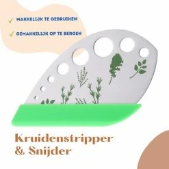 Goedkoopste 🧨 Merkloos Kruidenstripper- RVS Kruidensnijder- Herb Stripper- Cutter- Multifunctionele Roestvrijstalen, Keukengerei, Keukenaccessoires- Tool- Groentesnijder ✔️
