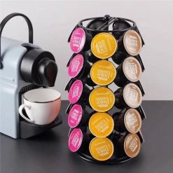 Goedkoop 😀 Merkloos Capsule Houder Voor Dolce Gusto Cups - Zwart - 360º Draaibaar - 35 Capsules - Koffie Houder En Standaard 🔔 -T-fal winkle 550x550 322