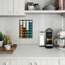 Flash-uitverkoop ⭐ Merkloos Nespresso Vertuo Capsulehouder - Cuphouder Voor Nespresso Vertuo Cups - 24 Capsules - Zwart 🎁 -T-fal winkle 550x550 334