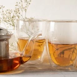 Goedkoop 🔔 Orange85 Dubbelwandige - Koffieglazen Theeglazen - Set - 3stuks - 8x8x10 Cm - Doorzichtig - 180ml - Kunststof ✔️ -T-fal winkle 550x550 341