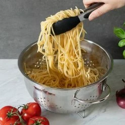 Goedkoop 😍 Navaris Keukentang Set Van 2 - Serveertang - Voedseltang - Vleestang - Barbecuetang - Roestvrij Staal En Siliconen - 23 & 30 Cm - Zwart 👍 -T-fal winkle 550x550 381