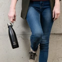 Nieuw 💯 Vatten® Premium RVS Thermosfles - 500 Ml - Mat Zwart - Waterfles Met Rietje - Isoleerfles 🔥 -T-fal winkle 550x550 389