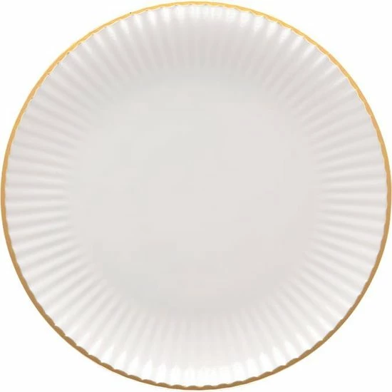Gloednieuw π LUBIANA DAISY GOLD - Wit Porselein Handmatig Gedecoreerd Met Gouden Streep Koffie En Dinerservies 30-delig Voor 6 Personen β 10 Gloednieuw π LUBIANA DAISY GOLD - Wit Porselein Handmatig Gedecoreerd Met Gouden Streep Koffie En Dinerservies 30-delig Voor 6 Personen β - Afbeelding 10