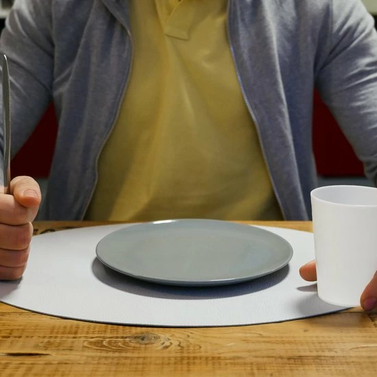 Beste deal 𧨠In Round Placemats Pakket – 4 Stuks – Lederlook Kunststof – Ovaal π 8 Beste deal 𧨠In Round Placemats Pakket – 4 Stuks – Lederlook Kunststof – Ovaal π - Afbeelding 8