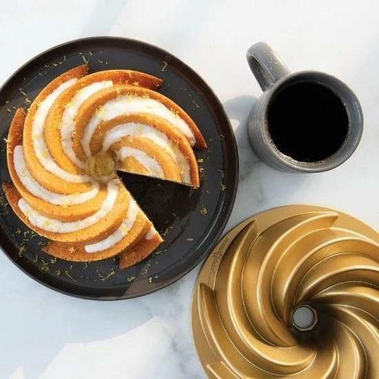 Beste Verkoop π Tulband Bakvorm "6-cup Heritage Bundt Pan " - Nordic Ware | Premier Gold Little Bundts π― 5 Beste Verkoop π Tulband Bakvorm "6-cup Heritage Bundt Pan " - Nordic Ware | Premier Gold Little Bundts π― - Afbeelding 5