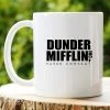 Gloednieuw 🌟 Ekkos Dunder Mifflin Mok - The Office Merchandise - Michael Scoot - Koffiemok - Grappige Cadeaus - Kado Man - Cadeau Voor Man - Mokken En Bekers - Verjaardag Cadeau - Koffiekopjes - Mok Met Tekst - Collega Kado 😍