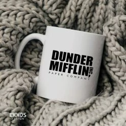 Gloednieuw 🌟 Ekkos Dunder Mifflin Mok - The Office Merchandise - Michael Scoot - Koffiemok - Grappige Cadeaus - Kado Man - Cadeau Voor Man - Mokken En Bekers - Verjaardag Cadeau - Koffiekopjes - Mok Met Tekst - Collega Kado 😍 -T-fal winkle 550x550 478