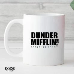 Gloednieuw 🌟 Ekkos Dunder Mifflin Mok - The Office Merchandise - Michael Scoot - Koffiemok - Grappige Cadeaus - Kado Man - Cadeau Voor Man - Mokken En Bekers - Verjaardag Cadeau - Koffiekopjes - Mok Met Tekst - Collega Kado 😍 -T-fal winkle 550x550 479