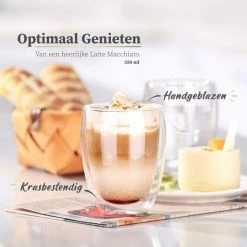 Beste Verkoop 🤩 Sybra Dubbelwandige Koffieglazen - 2x 350ml - Theeglazen - Latte Macchiato Glazen - Dubbelwandige Theeglazen 🥰 9 Beste Verkoop 🤩 Sybra Dubbelwandige Koffieglazen - 2x 350ml - Theeglazen - Latte Macchiato Glazen - Dubbelwandige Theeglazen 🥰 -T-fal winkle 550x550 493