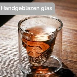 Beste recensies van ❤️ HomeShopXL Skull Glazen - Design Schedel Whiskey Glas - Set Van 2 Whiskeyglazen - 100ML Per Stuk - Borrel Party Feest Glazen 🎁 -T-fal winkle 550x550 500