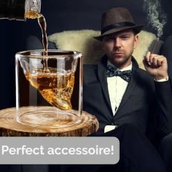 Beste recensies van ❤️ HomeShopXL Skull Glazen - Design Schedel Whiskey Glas - Set Van 2 Whiskeyglazen - 100ML Per Stuk - Borrel Party Feest Glazen 🎁 -T-fal winkle 550x550 502