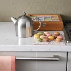 Hete verkoop 💯 Bredemeijer - Theepot Minuet Santhee 1,0L Mat Dubbelwandig 🔥 -T-fal winkle 550x550 553