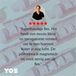 Begroting π― YOS Bottle - Waterfles Met 4-vaks Pillendoos - 375ml - Blauw - BPA-vrij β 15 Begroting π― YOS Bottle - Waterfles Met 4-vaks Pillendoos - 375ml - Blauw - BPA-vrij β -T-fal winkle 550x550 563