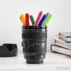 Groothandel 😀 ESTARK® Kwalitatieve Camera Lens Beker Tas Mok Thermos - Koffie Thee Coffee Mug - Must Have - Cameralens - Drinkbeker - 400 ML - Met Deksel - Camera Mok 😉 -T-fal winkle 550x550 636