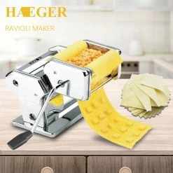 Goedkoop 🎁 Merkloos Pastamaker - Inclusief Ravioli Maker - Inclusief Werkbladklem - Pasta Machine - Pasta - RVS - Roestvrijstaal - Ravioli - Keukenmachine - Koken - Kerst - Sinterklaas - Cadeau - Pastamachine ❤️ -T-fal winkle 550x550 687