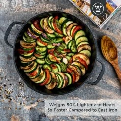 Beste deal 👏 Westinghouse Performance Series - Hapjespan Inductie Met Deksel - 32cm Sauteerpan - Oven Geschikt - Zwart 🥰 -T-fal winkle 550x550 809