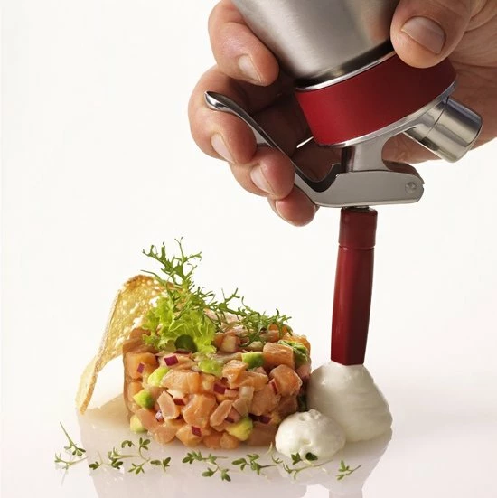 Korting π ISi Gourmet Whip Plus Slagroomapparaat - RVS - 1 L π 5 Korting π ISi Gourmet Whip Plus Slagroomapparaat - RVS - 1 L π - Afbeelding 5