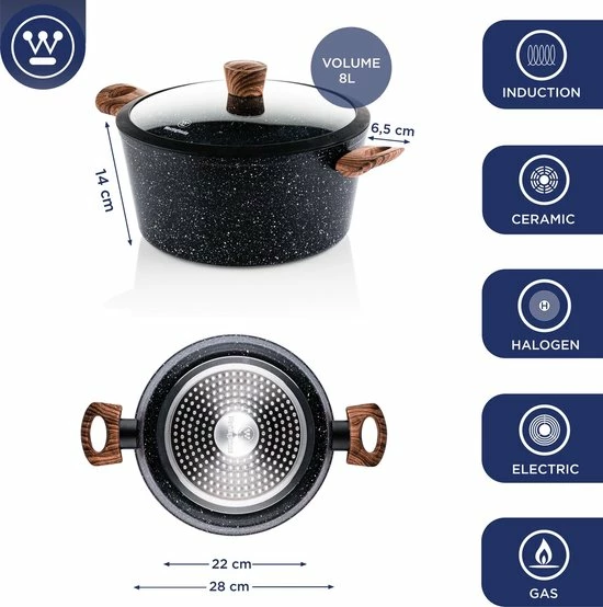 Beste recensies van βοΈ Westinghouse Pannenset - Speciale Editie Wokpan 30cm + Hapjespan 28cm + Braadpan 28cm - Speciale Editie π 11 Beste recensies van βοΈ Westinghouse Pannenset - Speciale Editie Wokpan 30cm + Hapjespan 28cm + Braadpan 28cm - Speciale Editie π - Afbeelding 11