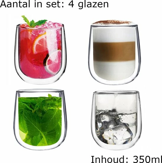 Coupon π₯° Altom Design Luxe Dubbelwandige Koffieglazen - Cappuccino Glazen - Dubbelwandige Theeglazen - 350 ML - 4 Stuks π 7 Coupon π₯° Altom Design Luxe Dubbelwandige Koffieglazen - Cappuccino Glazen - Dubbelwandige Theeglazen - 350 ML - 4 Stuks π - Afbeelding 7