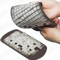 Goedkoop ⭐ Merkloos Arnillo - Ijsblokjesvorm - 160 Kleine Ijsblokjes - Ijsblokjesvorm Silicone - BPA Vrij - Ijsblokjeshouder 🌟