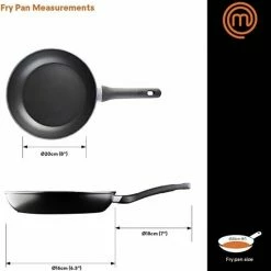 Uitgang 💯 2 X MasterChef - Koekenpan - 24cm - Geschikt Voor Alle Warmtebronnen - PFOA-vrij 🌟 -T-fal winkle 550x571 2