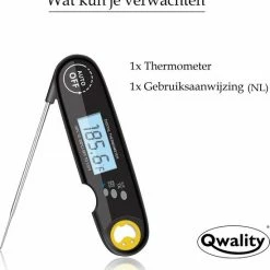 Goedkoopste 🎁 Nauwkeurige Keukenthermometer Met Ophangmagneet – Waterdicht - Digitale BBQ Thermometer - Vleesthermometer Keuken - Kernthermometer - Temperatuur Range -50 °C Tot 300°C - Qwality4u ❤️ -T-fal winkle 550x577 4