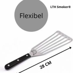 Goedkoop 🔔 Merkloos Visspatel ( Vis Spatel) RVS Met Houten Handvat Flexibele Keuken Barbecue Spatel 🔔 -T-fal winkle 550x579