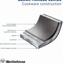Nieuw π Westinghouse Koekenpan Inductie - Ø 30 Cm - Zwart Marmer - Speciale Editie π 11 Nieuw π Westinghouse Koekenpan Inductie - Ø 30 Cm - Zwart Marmer - Speciale Editie π -T-fal winkle 550x581 2