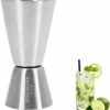 Hete verkoop 🌟 Westmark Maatbeker/Barmaatje, Jigger Voor Cocktails - 2 Maateenheden: 2/4 Cl - RVS 🤩