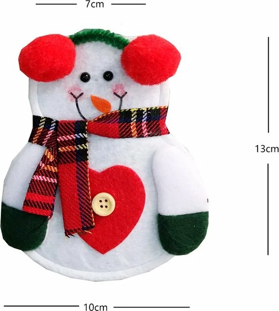 Gloednieuw β¨ Merkloos KERST BESTEKHOUDER - KERSTMAN | RENDIER | SNEEUWMAN - (3stks) π 6 Gloednieuw β¨ Merkloos KERST BESTEKHOUDER - KERSTMAN | RENDIER | SNEEUWMAN - (3stks) π - Afbeelding 6