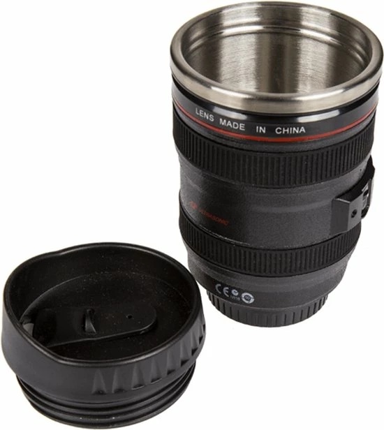 Aanbiedingen π Out Of The Blue Camera Lens Mok 13,5x8cm Thermosbeker π 2 Aanbiedingen π Out Of The Blue Camera Lens Mok 13,5x8cm Thermosbeker π - Afbeelding 2